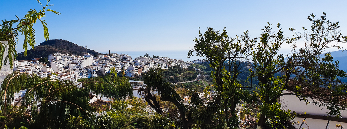 A view of Frigliana from my terrace in the old town