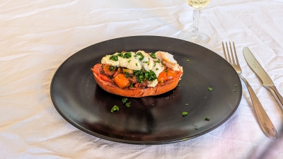 Salt Cod on Toast